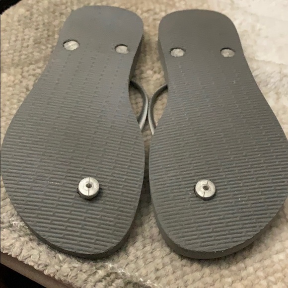 Havaianas silver and purple sandals.. size 9/10 - Picture 4 of 6